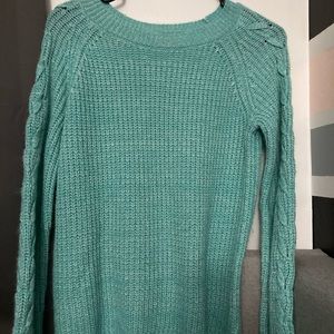 Teal Long Sweater